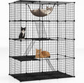 Large 4-Tier Metal Wire Cat Cage F83048