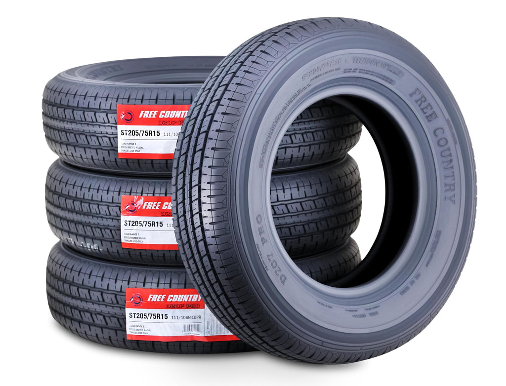 ST205/75R15 Trailer Tires Set of 4 A347