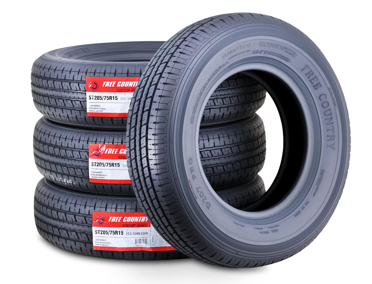 ST205/75R15 Trailer Tires Set of 4 A347