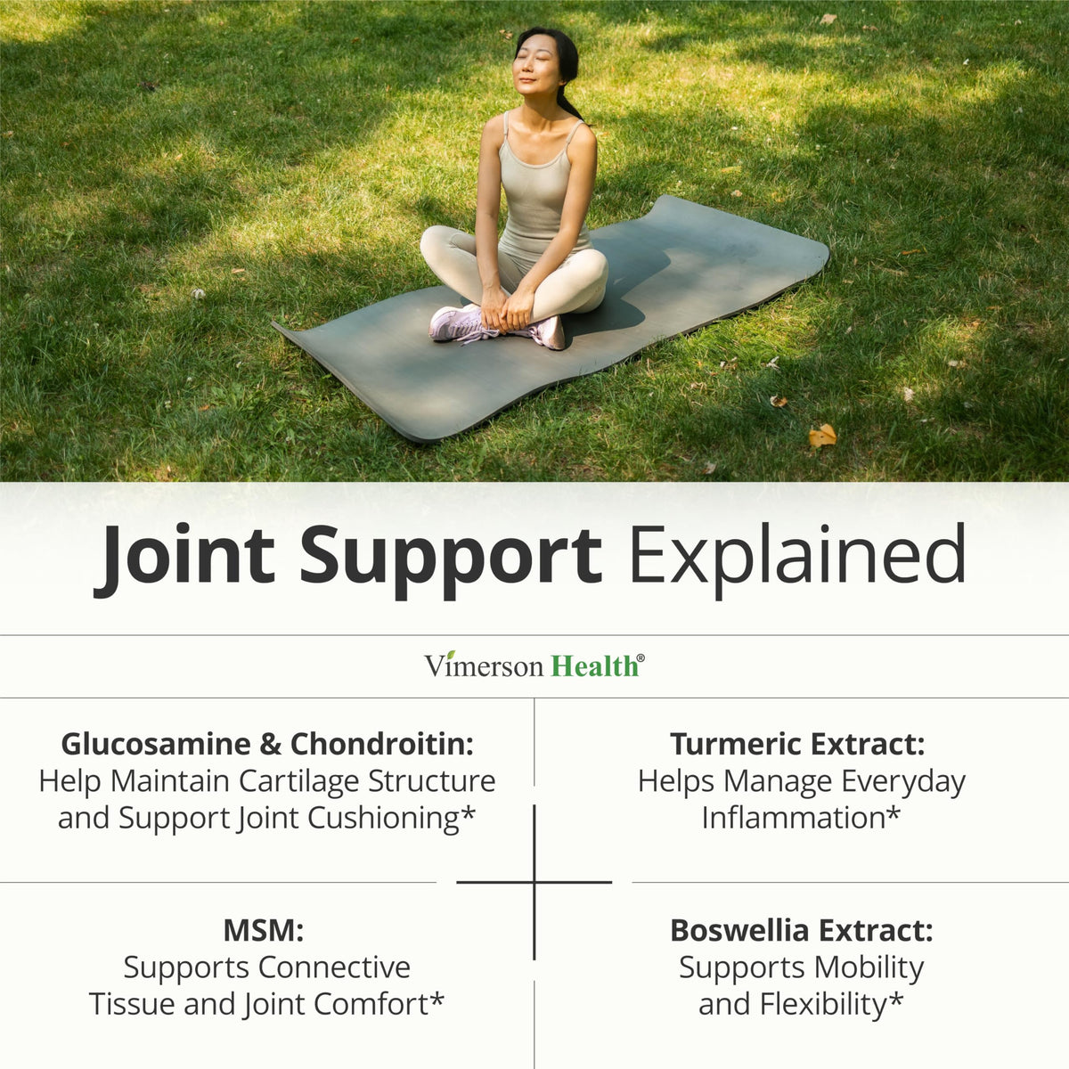 Glucosamine Chondroitin MSM Joint Support Supplement 90 Ct H120387