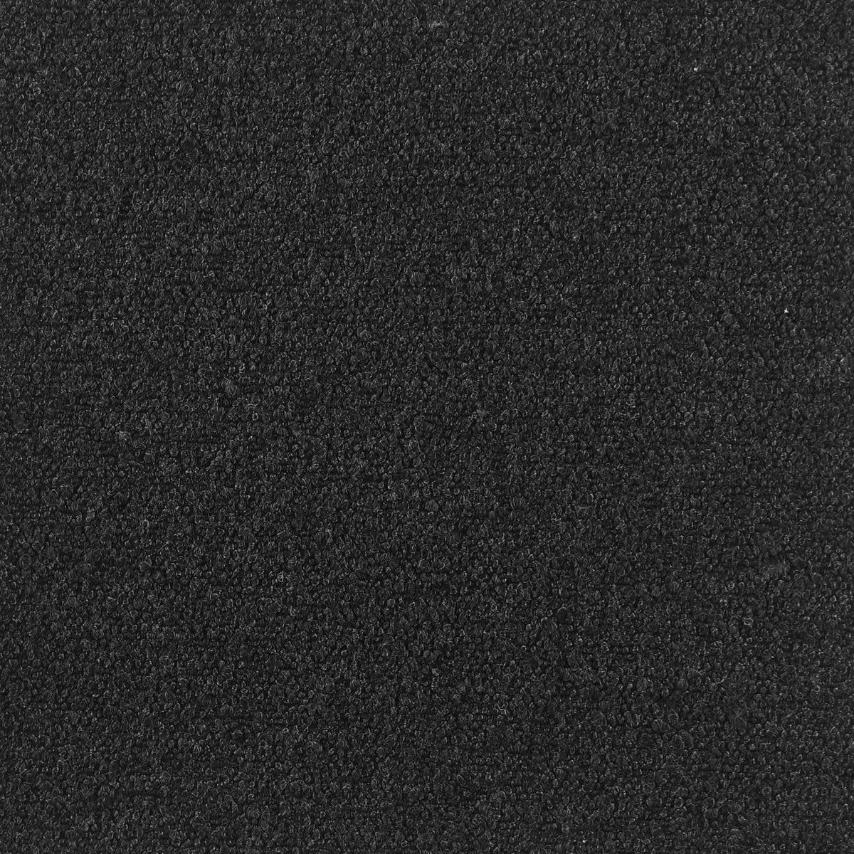 Black Boucle Upholstered Dining Chairs Set of 2 C1716